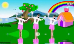 小手拍拍儿歌视频舞蹈,欢快童趣，活力四溢