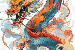 有关龙的漫画,神秘生物的奇幻冒险之旅